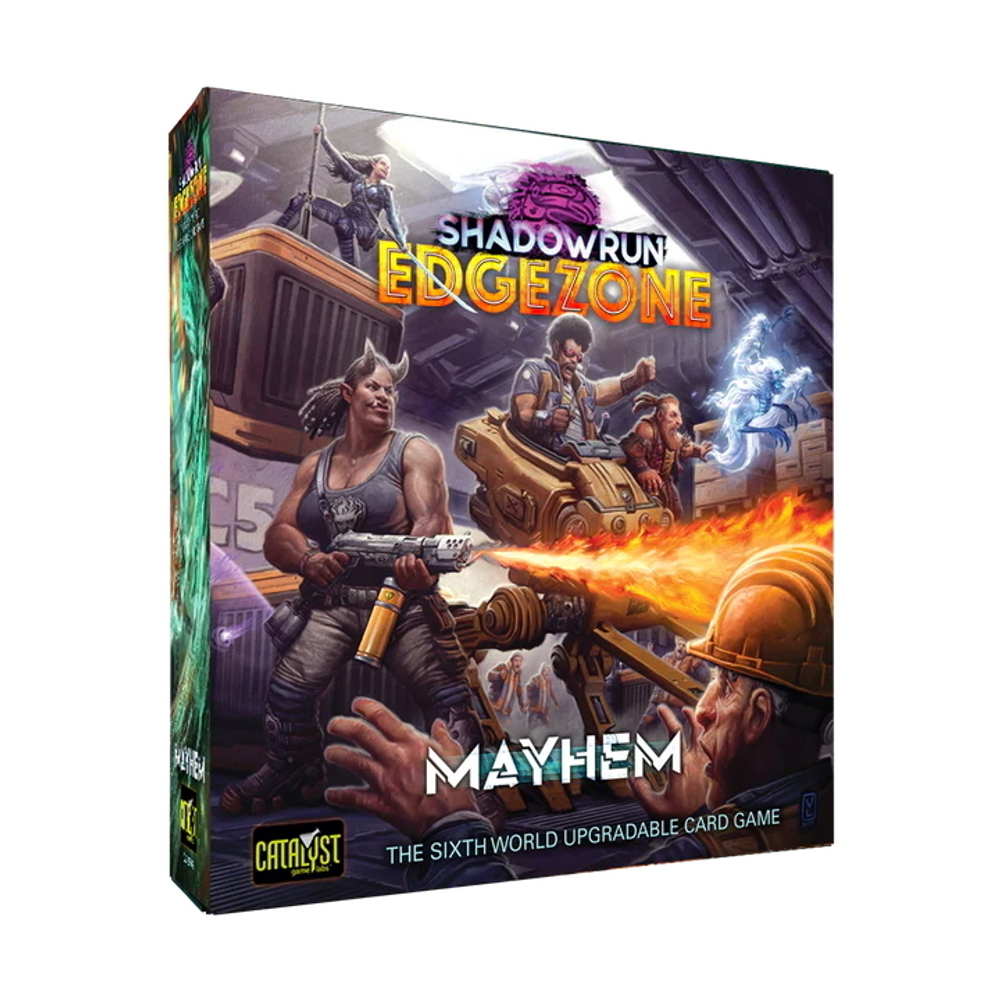Shadowrun Edge Zone: Magic & Mayhem + 2 playmats
