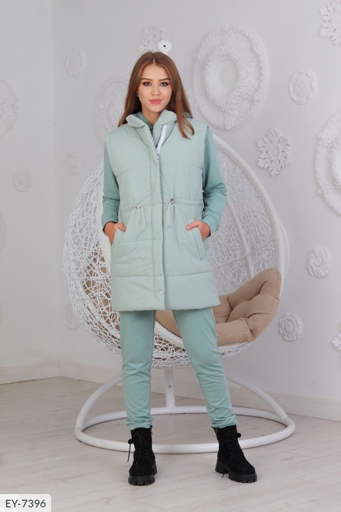 Тройка EY-7390 Фабрика Моды