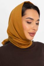 Косынка с отворотом (горчичная) КО19-23М LT Collection
