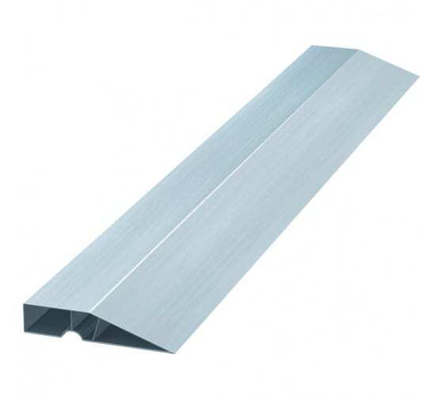 ПРАВИЛО АЛЮМИНИЕВОЕ ТРАПЕЦИЯ 2 РЕБРА ЖЕСТКОСТИ L-1.0M 89601