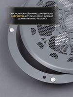 Вентиляционная Решетка КП ЛИА 120х120 Серый