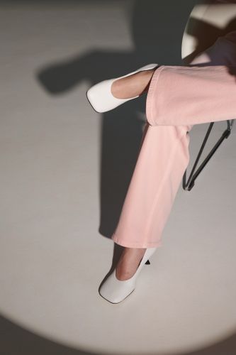 Туфли на устойчивом каблуке Kitten heel