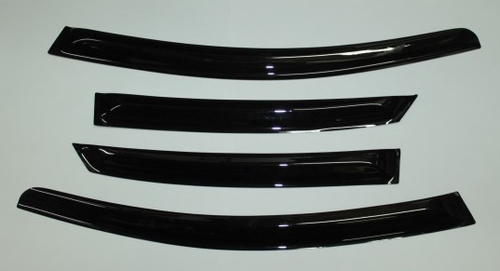 Ветровики Volkswagen Polo седан 2010 - н.в. (STYLE)