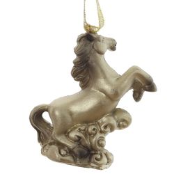 GAEM Фигурка декоративная подвесная "Лошадка", L6,5 W3 H7 см, 4в.