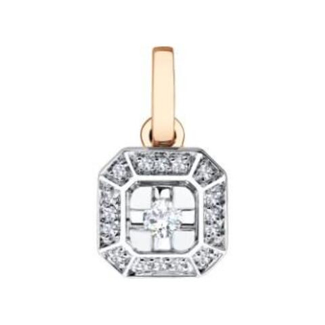 Подвеска из золота с бриллиантами