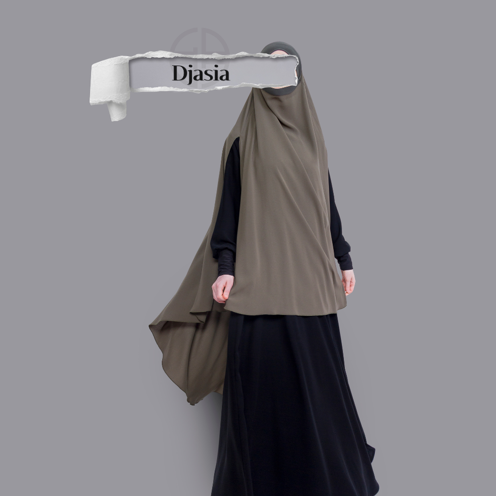 KHIMAR PONCHO FROM MEDINA SILK (One size)