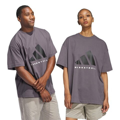 Футболка adidas Basketball T-shirt Gray