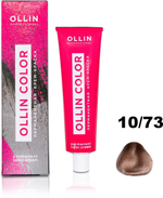 OLLIN COLOR 10/73 светлый блондин коричнево-золотистый 60мл Перманентная крем-краска для волос