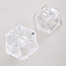 БЛЮДО С КРЫШКОЙ НА НОЖКЕ "BOHEMA" ДИАМЕТР=11,5 СМ ВЫСОТА=16,5 СМ