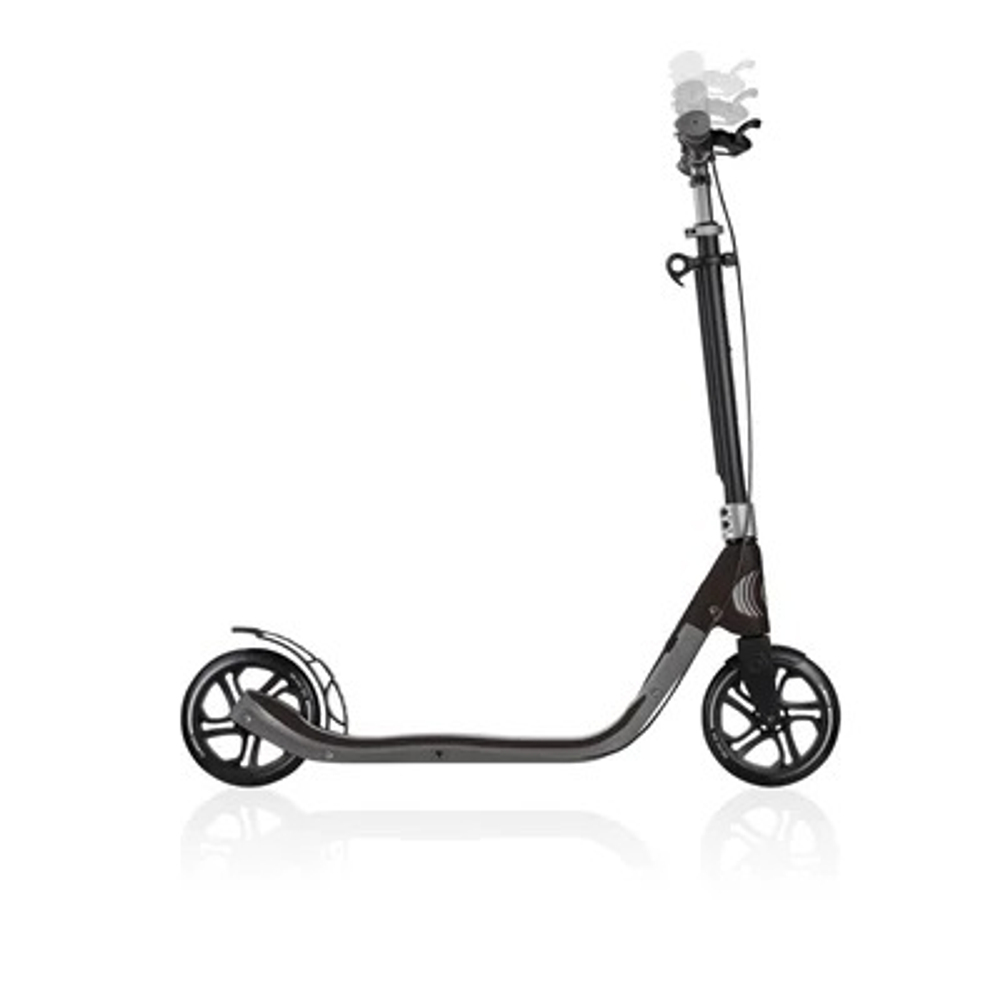 Самокат Globber ONE NL 205 DELUXE черно-серый