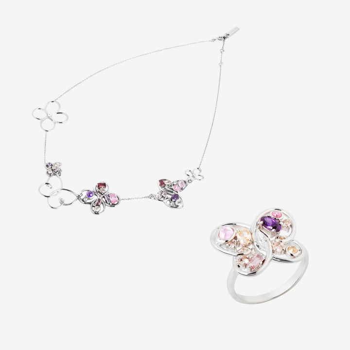 Подарочный комплект Nina Ricci: колье и кольцо