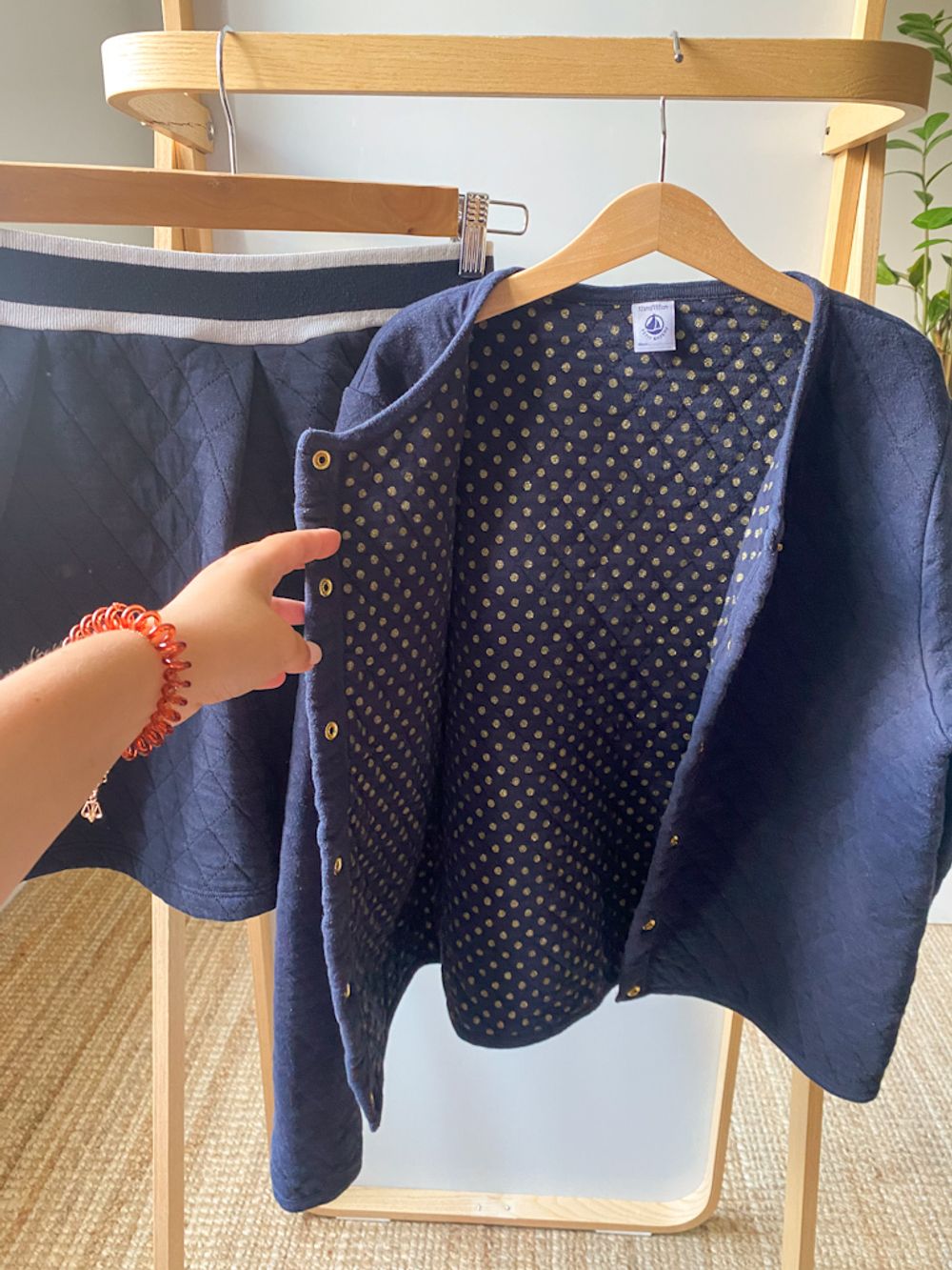 Хлопковый костюм Petit Bateau, 152