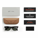 Умные очки Ray-Ban Wayfarer (Gen 2), линзы G-15 Green, оправа Shiny Black, размер 50(M)