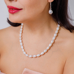 Колье Fiore Luna String of Pearls Togl BL4512 S