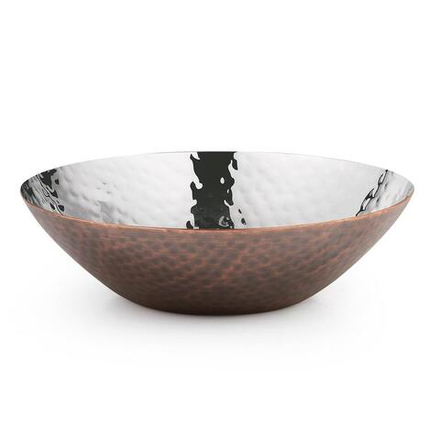 Блюдо круглое d 17 см h 5 см (салатник, фруктовница) " " нерж. под медь P.L. Proff Cuisine