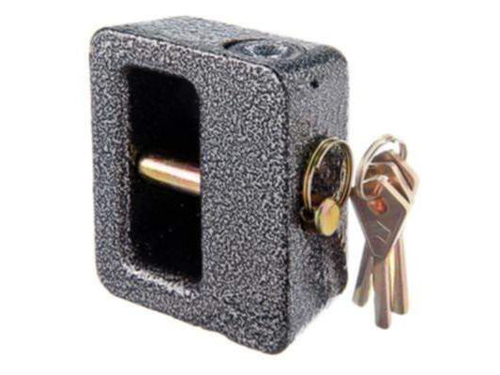 Замок навесной 80мм Ермак Гаражный с потайной дужкой (24шт/кор)