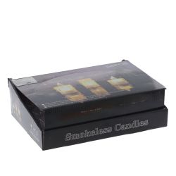 GAEM Изделие декоративное "Свеча" (подсветка, 3xLR54) (блок 24шт), D 3.5 см, L3,5 W3,5 H6,5 см