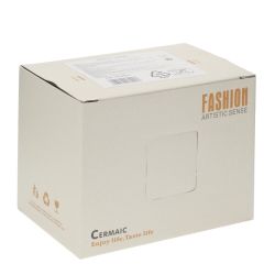 GAEM Кружка с крышкой и ложкой, L13 W9 H8,8 см