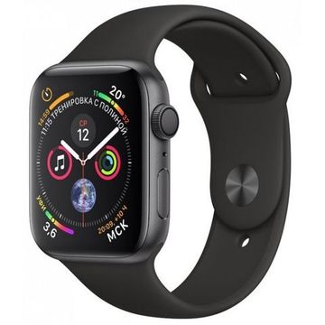 Apple Watch Series 4, 44мм, «серый космос»