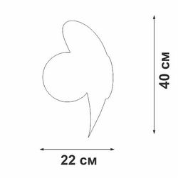 Накладной светильник Vitaluce V2731 V2731-8/1A