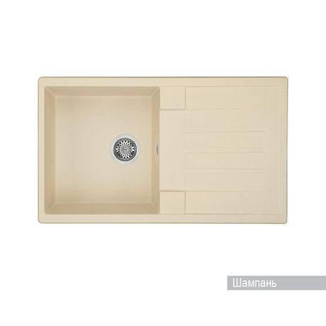 Кухонная мойка AQUATON Верона 85 Шампань