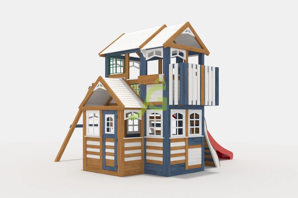 Детская площадка Клубный домик 3 Luxe мод.2