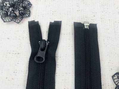 Молния спираль, Т5, L 70 см, чёрный