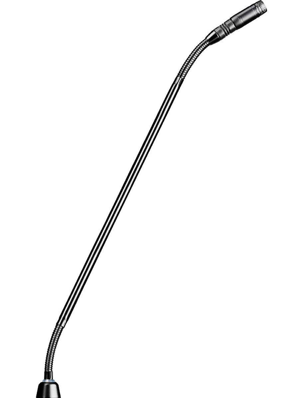 SHURE MX415RLPDF/C конференц. микрофон кардиоидный Dualflex, на 'гусиной шее' 15' без предусилителя, кольцо подсветки, черный.