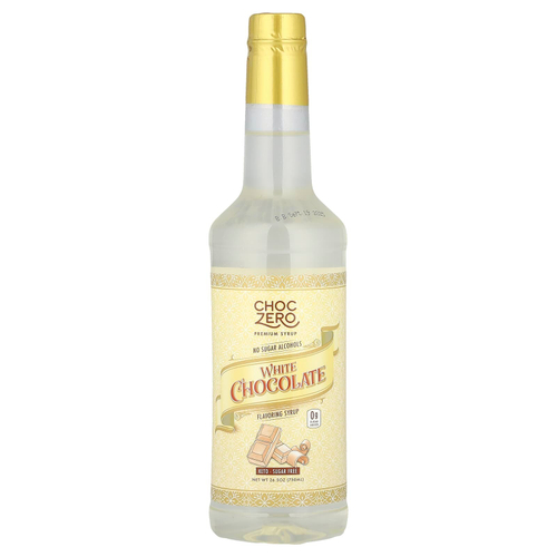 ChocZero, Премиальный сироп, белый шоколад, без сахара, 750 мл (26,5 унции)