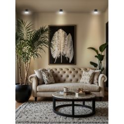 OL17 GX53 BK Подсветка ЭРА Накладные, под GX53