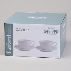 ЧАЙНЫЙ НАБОР LEFARD "CAVIER" НА 2 ПЕР. 4 ПР. 230 МЛ (КОР=16НАБ.)