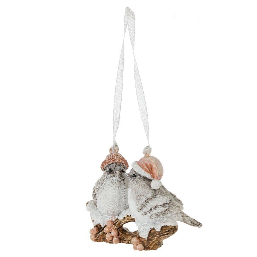 GAEM Изделие декоративное подвесное "Птички", L8 W3 H5,5 см