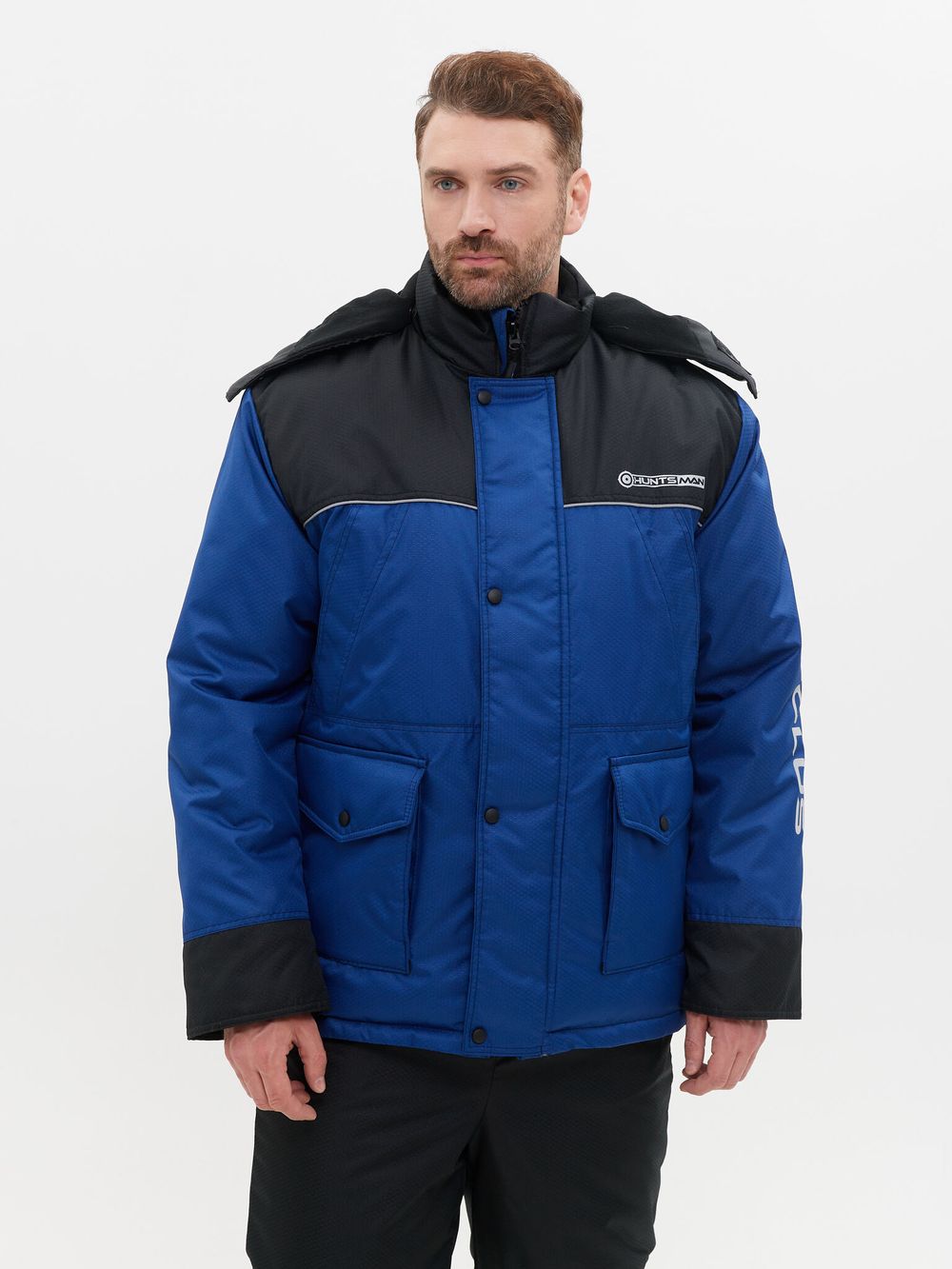 Костюм зимний Полюс ткань Cell цвет Синий/Черный