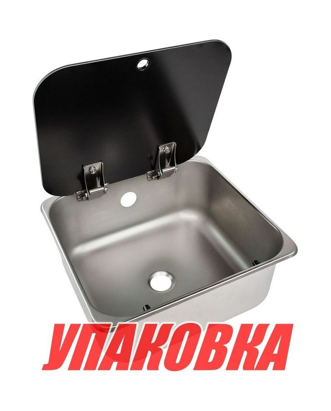 Мойка прямоугольная, стеклянная крышка, Marine Rocket (упаковка из 5 шт.)