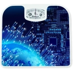 Весы напольн SA-5000-3 130кг мех син абстракц