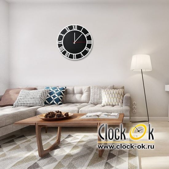 Настенные часы Скелетон 3D