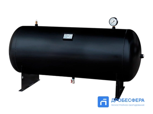 Ресивер для компрессора РГ 110/10 горизонтальный PST 09Г2С