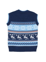 Жилет вязаный