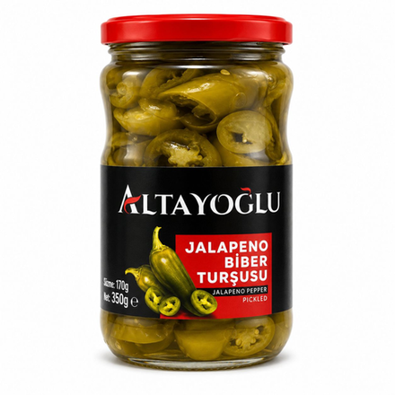 Перец Altayoglu Jalapeno Biber Tursusu 350 гр