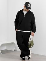 Толстовка мужская Интер-1 Виотекс ЧЁРНЫЙ