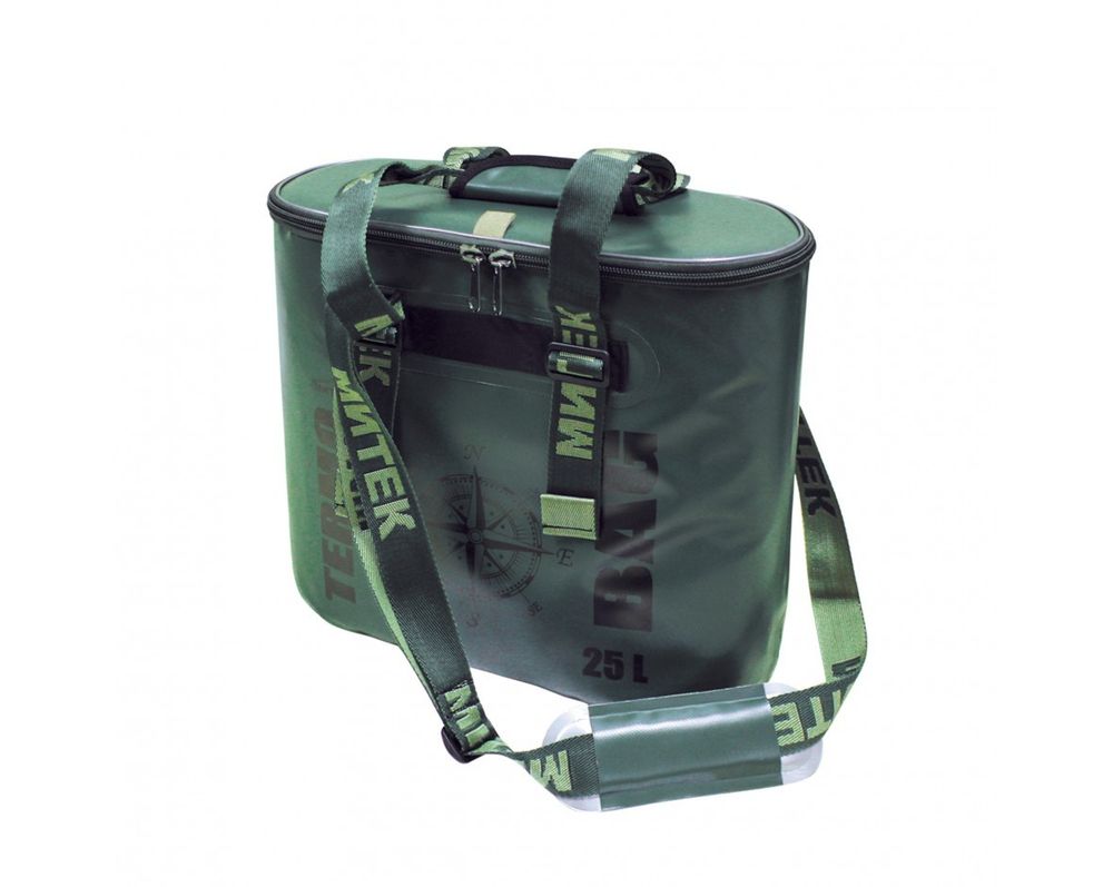 СУМКА ТЕРМОС МИТЕК (50Х20Х31СМ) ОВАЛ (СЕРОЕ)