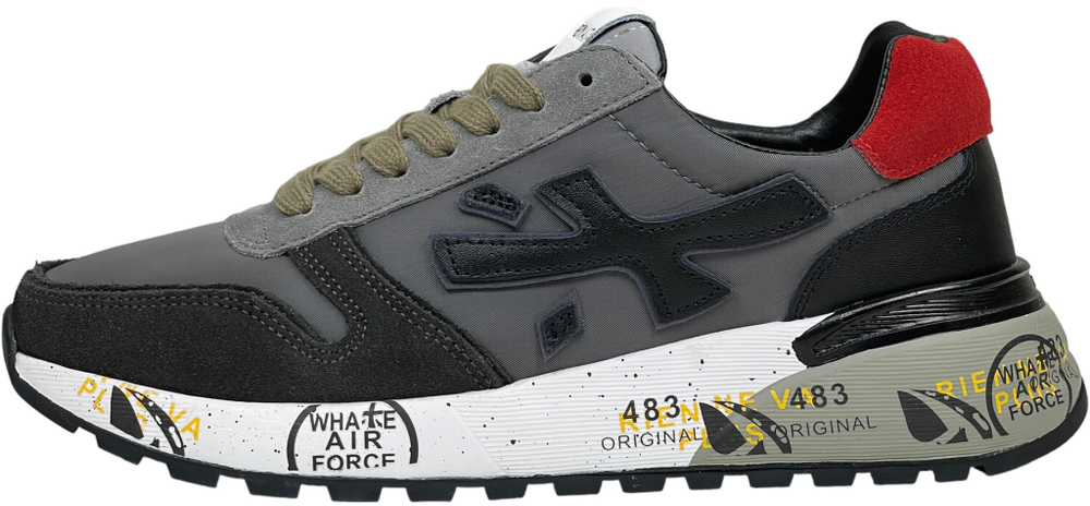 Premiata Mick 5355 Серые с черным