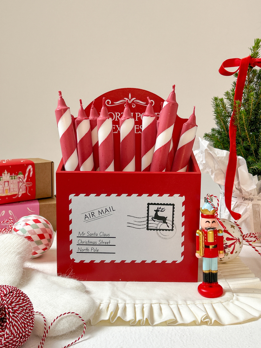 Набор из двух свечей Carousel Christmas