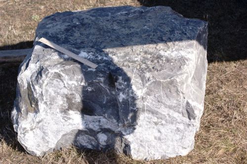 Глыба камень мраморный Чёрный (321)