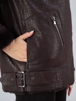 Дубленка авиатор натуральная Турция