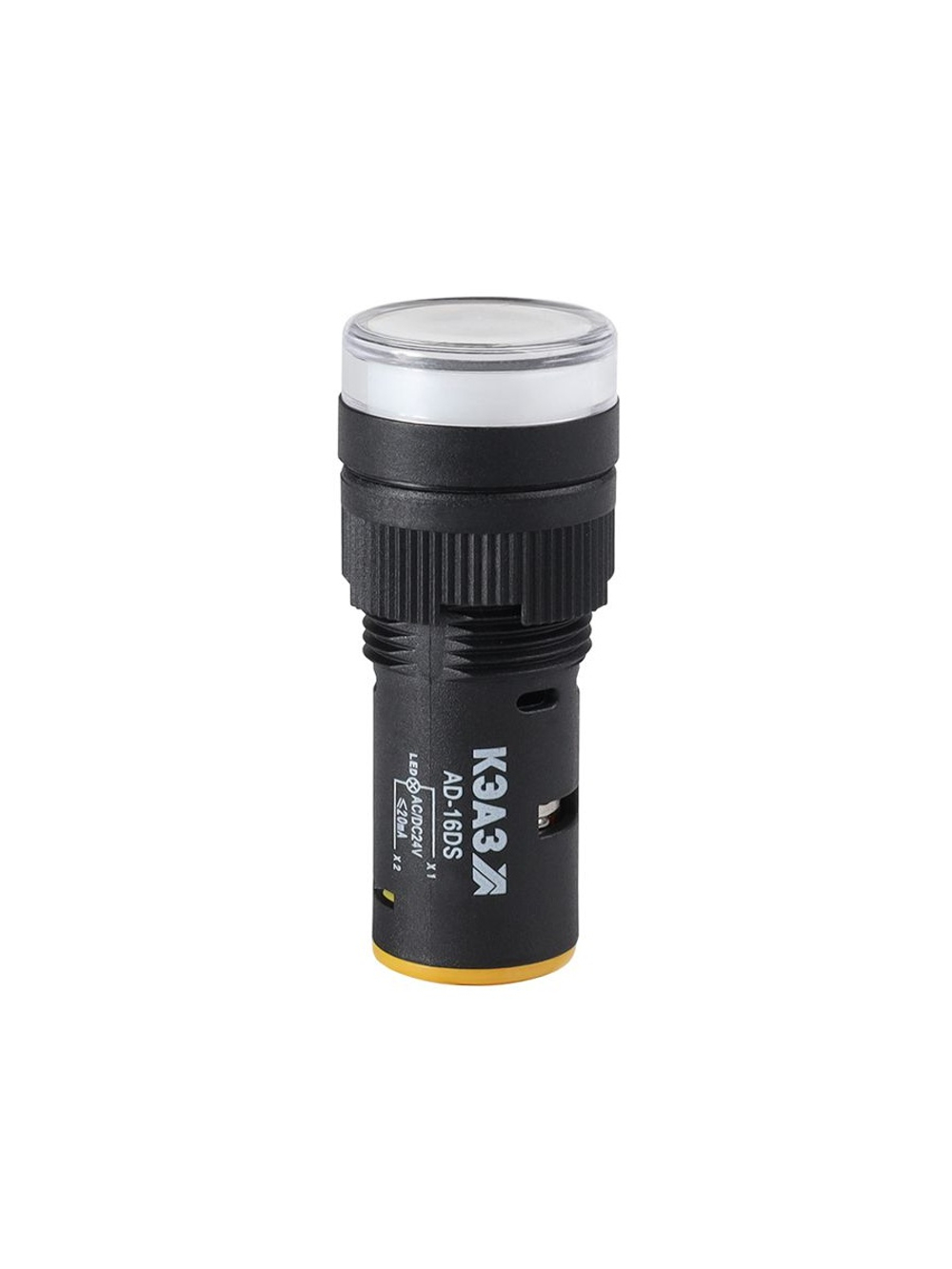 Лампа AD16DS(LED) матрица D16мм бел. 24В AC/DC КЭАЗ 357843