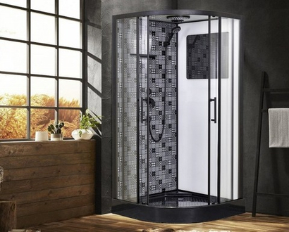 Душевая кабина Esbano (Эсбано) ESB-90CR, с низким поддоном, 90х90х210