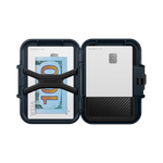 Пластиковый чехол-бумажник MagSafe с защёлкой Spigen Lock Fit (Mag Fit) Картхолдер из поликарбоната. Вмещает до шести карт