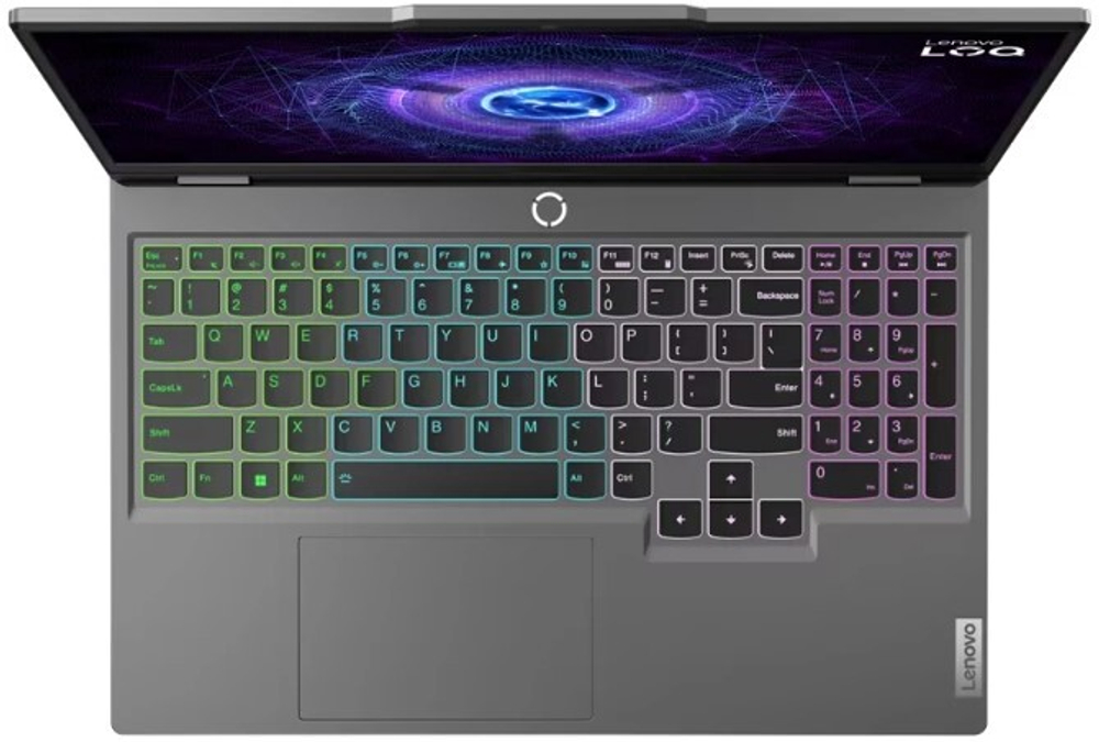 Ноутбук  Lenovo LOQ 15IRX9 15.6 ", Core i7, 24 Гб RAM, 512 Гб SSD, GeForce RTX 4050, Серый