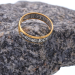 Кольцо из серебра/Частичное чернение